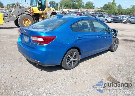2020 Subaru Impreza Premium z USA, uszkodzony, nr VIN 4S3GKAD67L3615791